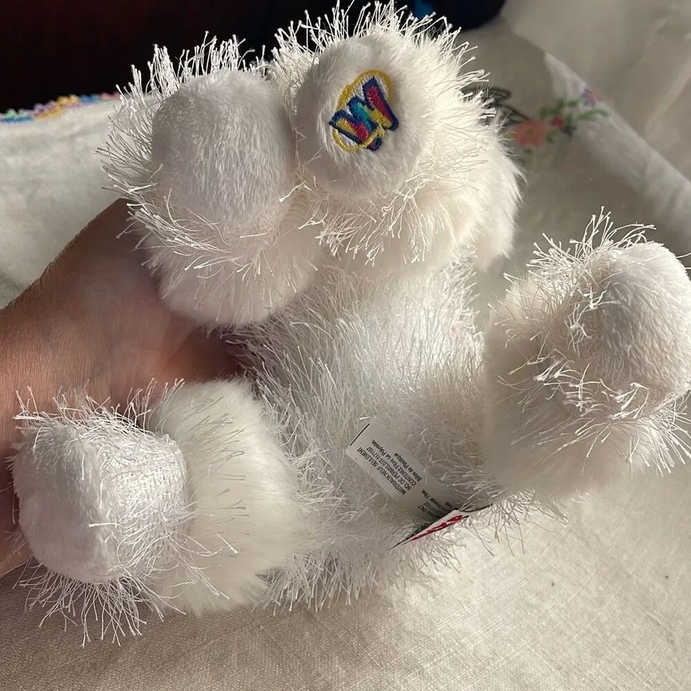 Ganz Webkinz White poodle plush 8” .
